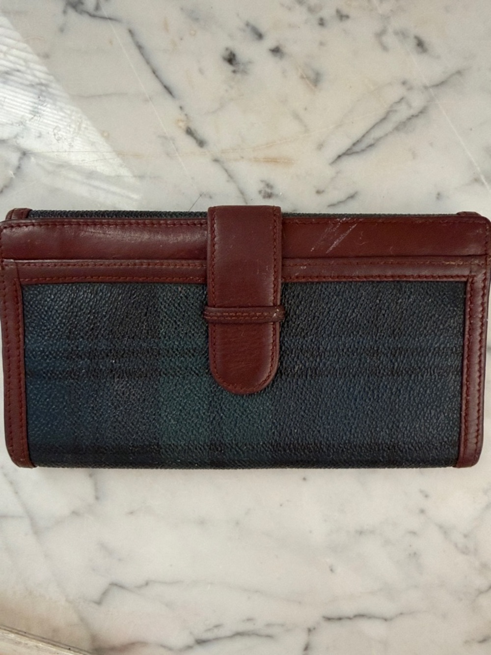 Vintage Ralph Lauren  long plaid wallet - Picture 6 of 6